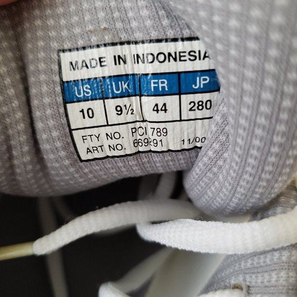 VTG Adidas Big Court M White Shoes Sneakers Size 10 2000 Deadstock w/ Defects - Picture 12 of 12